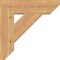 Ekena Millwork Traditional Slat Smooth Bracket, Western Red Cedar, 5 1/2"W x 24"D x 24"H BKT06X24X24TRA06SWR - alternate 3